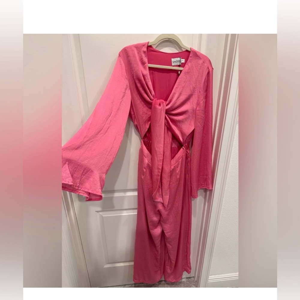 💖 SNDYS “Pluto” Jumpsuit – Fuchsia – Size 4 – NWT